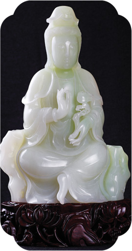 白玉观音