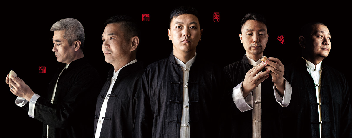 龙工作室大师合影